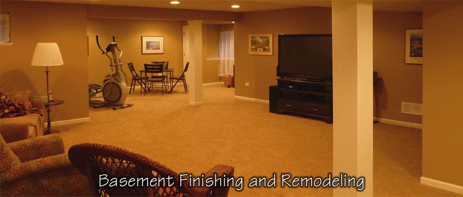 Basement finishing and remodeling
